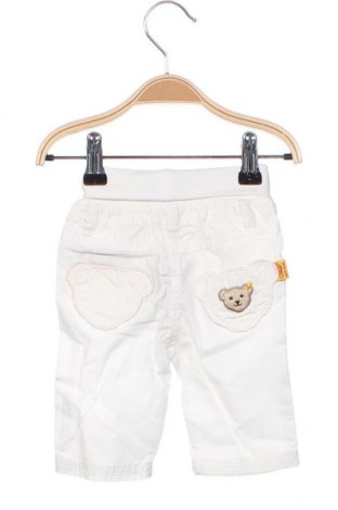 Παιδικό παντελόνι Steiff, Μέγεθος 1-2m/ 50-56 εκ., Χρώμα Λευκό, Τιμή 31,39 €