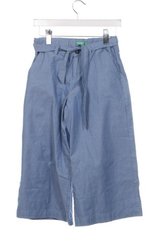 Pantaloni pentru copii United Colors Of Benetton, Mărime 11-12y/ 152-158 cm, Culoare Albastru, Preț 89,48 Lei