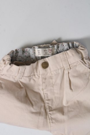Detské nohavice  Zara, Veľkosť 9-12m/ 74-80 cm, Farba Béžová, Cena  3,87 €