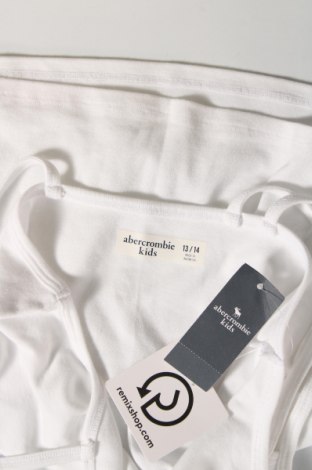 Μπλουζάκι αμάνικο παιδικό Abercrombie Kids, Μέγεθος 13-14y/ 164-168 εκ., Χρώμα Λευκό, Τιμή 5,26 €