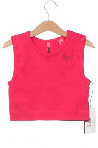 Μπλουζάκι αμάνικο παιδικό Guess, Μέγεθος 7-8y/ 128-134 εκ., Χρώμα Ρόζ , Τιμή 15,77 €