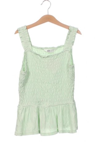 Μπλουζάκι αμάνικο παιδικό H&M, Μέγεθος 10-11y/ 146-152 εκ., Χρώμα Πράσινο, Τιμή 3,64 €