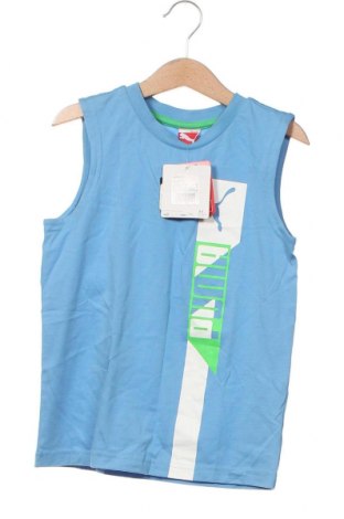 Μπλουζάκι αμάνικο παιδικό PUMA, Μέγεθος 6-7y/ 122-128 εκ., Χρώμα Μπλέ, Τιμή 12,41 €