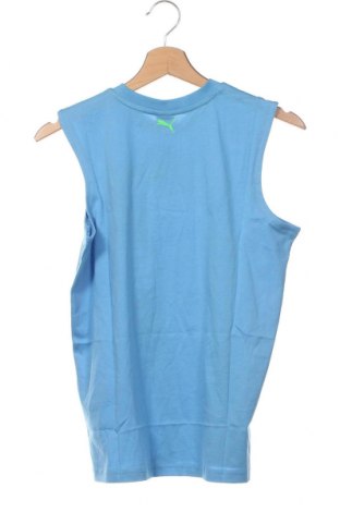 Μπλουζάκι αμάνικο παιδικό PUMA, Μέγεθος 12-13y/ 158-164 εκ., Χρώμα Μπλέ, Τιμή 11,81 €
