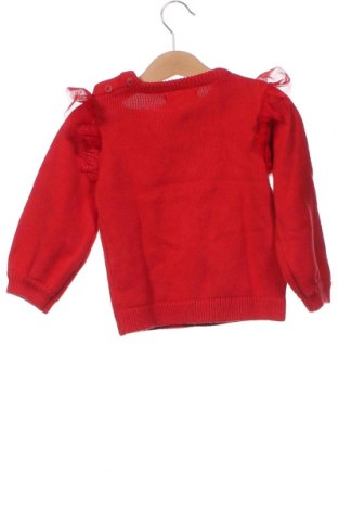 Детски пуловер, Размер 12-18m/ 80-86 см, Цвят Червен, Цена 8,67 лв.