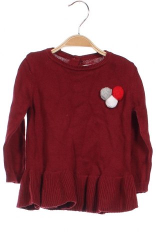 Детски пуловер Baby Club, Размер 12-18m/ 80-86 см, Цвят Червен, Цена 9,69 лв.