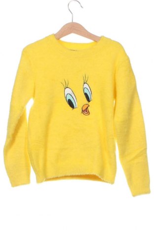Детски пуловер Desigual, Размер 6-7y/ 122-128 см, Цвят Жълт, Цена 51,00 лв.