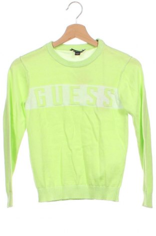 Dziecięcy sweter Guess, Rozmiar 7-8y/ 128-134 cm, Kolor Zielony, Cena 148,73 zł