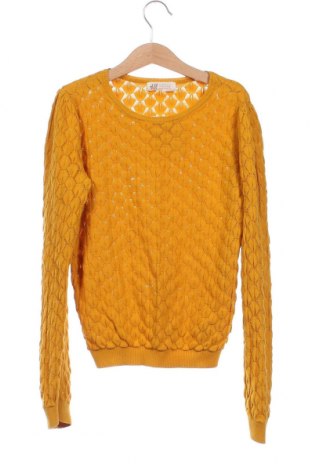 Детски пуловер H&M, Размер 8-9y/ 134-140 см, Цвят Жълт, Цена 10,20 лв.