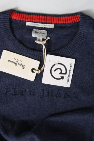 Детски пуловер Pepe Jeans, Размер 15-18y/ 170-176 см, Цвят Син, Цена 85,00 лв.
