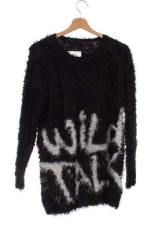 Детски пуловер Sisley, Размер 11-12y/ 152-158 см, Цвят Черен, Цена 21,09 лв.