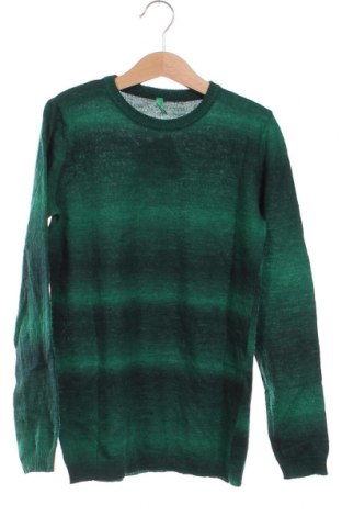 Детски пуловер United Colors Of Benetton, Размер 10-11y/ 146-152 см, Цвят Зелен, Цена 9,90 лв.