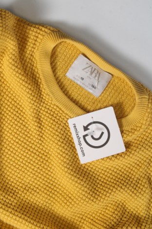 Kinderpullover Zara, Größe 9-10y/ 140-146 cm, Farbe Gelb, Preis € 8,18