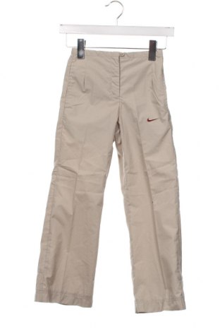 Dziecięce sportowe spodnie Nike, Rozmiar 6-7y/ 122-128 cm, Kolor Beżowy, Cena 126,69 zł
