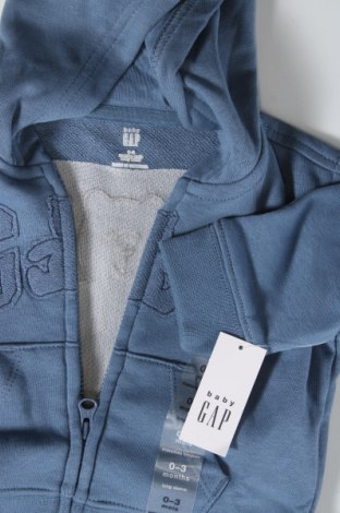 Gyerek sweatshirt Gap, Méret 1-2m / 50-56 cm, Szín Kék, Ár 9 725 Ft