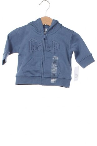 Gyerek sweatshirt Gap, Méret 1-2m / 50-56 cm, Szín Kék, Ár 3 404 Ft