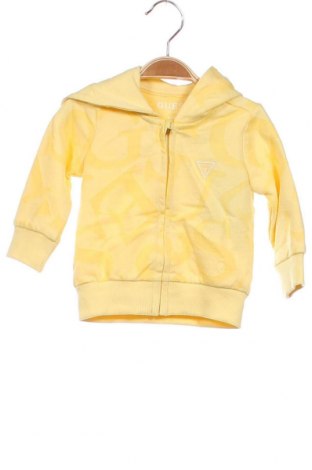 Gyerek sweatshirt Guess, Méret 3-6m / 62-68 cm, Szín Sárga, Ár 13 186 Ft