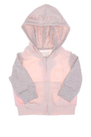 Gyerek sweatshirt Guess, Méret 3-6m / 62-68 cm, Szín Rózsaszín, Ár 12 860 Ft