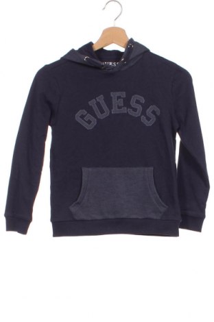 Gyerek sweatshirt Guess, Méret 7-8y / 128-134 cm, Szín Kék, Ár 12 046 Ft