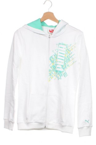 Kinder Sweatshirts PUMA, Größe 15-18y/ 170-176 cm, Farbe Weiß, Preis 29,97 €