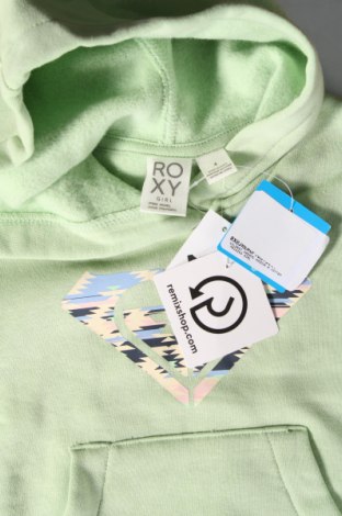Kinder Sweatshirts Roxy, Größe 4-5y/ 110-116 cm, Farbe Grün, Preis € 21,03