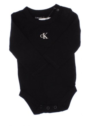 Παιδικό κορμάκι Calvin Klein Jeans, Μέγεθος 3-6m/ 62-68 εκ., Χρώμα Μαύρο, Τιμή 21,03 €