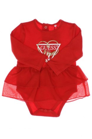 Παιδικό κορμάκι Guess, Μέγεθος 1-2m/ 50-56 εκ., Χρώμα Κόκκινο, Τιμή 23,81 €