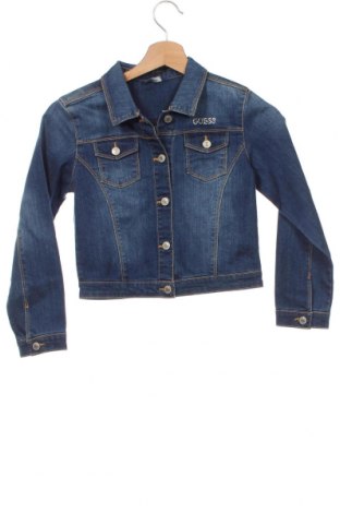 Detská džínsová bunda  Guess, Veľkosť 7-8y/ 128-134 cm, Farba Modrá, Cena  61,55 €