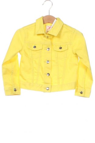 Детско дънково яке H&M, Размер 2-3y/ 98-104 см, Цвят Жълт, Цена 25,80 лв.