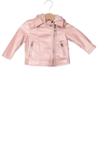 Detská kožená bunda  Guess, Veľkosť 3-6m/ 62-68 cm, Farba Ružová, Cena  43,84 €