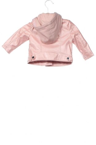 Dětská kožená bunda  Guess, Velikost 3-6m/ 62-68 cm, Barva Růžová, Cena  2 739,00 Kč