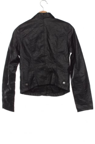 Detská kožená bunda  H&M, Veľkosť 15-18y/ 170-176 cm, Farba Čierna, Cena  7,48 €