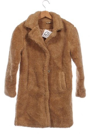 Детско палто, Размер 11-12y/ 152-158 см, Цвят Бежов, Цена 29,40 лв.