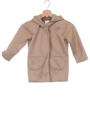 Детско палто Sinsay, Размер 4-5y/ 110-116 см, Цвят Бежов, Цена 17,36 лв.