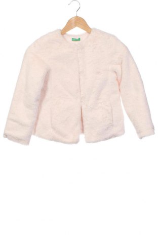 Palton pentru copii United Colors Of Benetton, Mărime 7-8y/ 128-134 cm, Culoare Roz, Preț 87,75 Lei