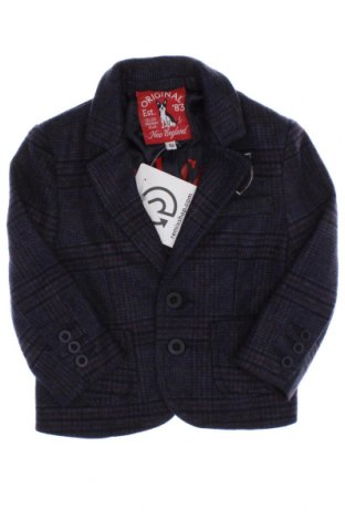 Παιδικό σακάκι New England, Μέγεθος 6-9m/ 68-74 εκ., Χρώμα Μπλέ, Τιμή 5,72 €