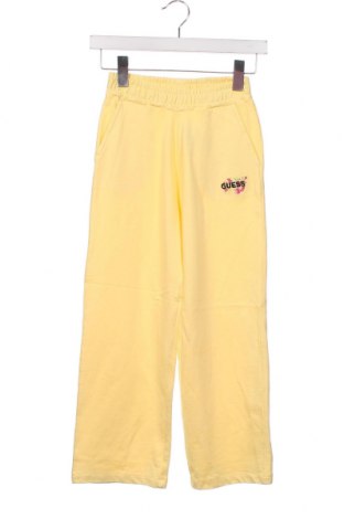 Pantaloni de trening, pentru copii Guess, Mărime 7-8y/ 128-134 cm, Culoare Galben, Preț 303,77 Lei