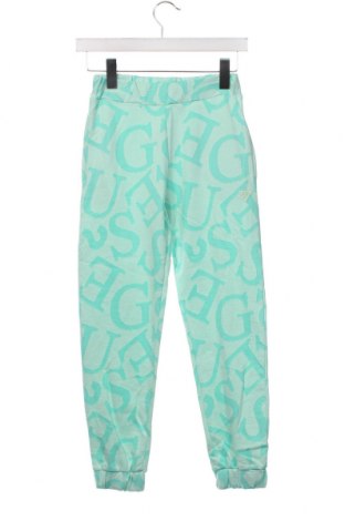 Pantaloni de trening, pentru copii Guess, Mărime 7-8y/ 128-134 cm, Culoare Verde, Preț 200,42 Lei