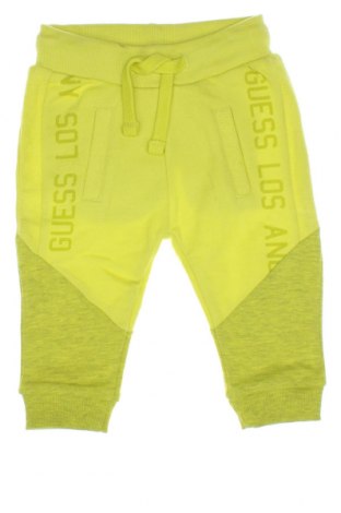 Pantaloni de trening, pentru copii Guess, Mărime 3-6m/ 62-68 cm, Culoare Galben, Preț 130,27 Lei