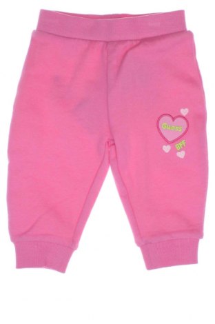 Pantaloni de trening, pentru copii Guess, Mărime 3-6m/ 62-68 cm, Culoare Roz, Preț 78,29 Lei