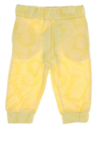 Pantaloni de trening, pentru copii Guess, Mărime 3-6m/ 62-68 cm, Culoare Galben, Preț 58,55 Lei