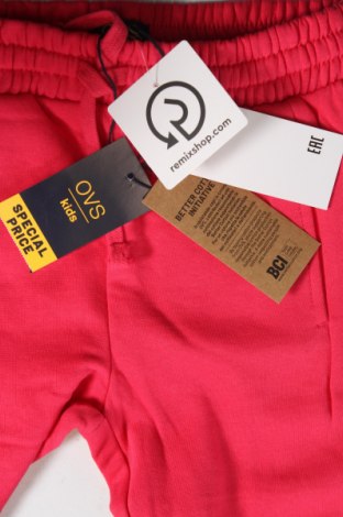 Pantaloni de trening, pentru copii Oviesse, Mărime 7-8y/ 128-134 cm, Culoare Roz, Preț 55,42 Lei