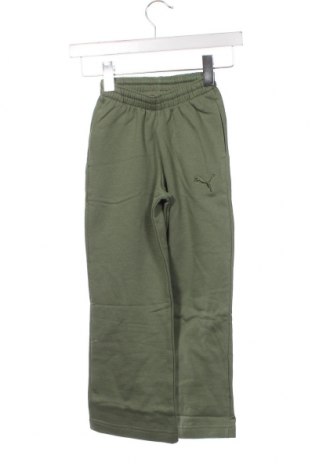 Pantaloni de trening, pentru copii PUMA, Mărime 5-6y/ 116-122 cm, Culoare Verde, Preț 59,32 Lei