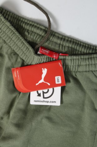 Pantaloni de trening, pentru copii PUMA, Mărime 9-10y/ 140-146 cm, Culoare Verde, Preț 104,45 Lei