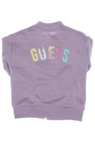 Παιδικό αθλητικό πάνω φόρμα Guess, Μέγεθος 3-6m/ 62-68 εκ., Χρώμα Βιολετί, Τιμή 18,35 €