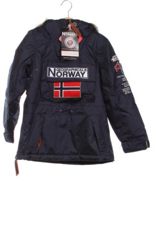 Geacă pentru copii Geographical Norway, Mărime 8-9y/ 134-140 cm, Culoare Albastru, Preț 556,97 Lei