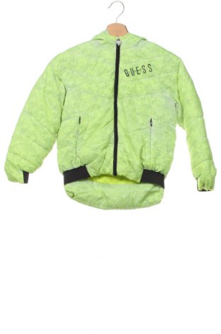 Παιδικό μπουφάν Guess, Μέγεθος 7-8y/ 128-134 εκ., Χρώμα Πράσινο, Τιμή 58,45 €