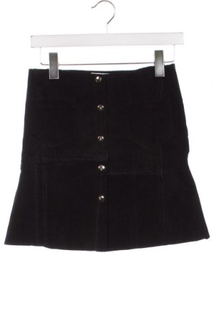 Δερμάτινη φούστα, Μέγεθος XS, Χρώμα Μαύρο, Τιμή 3,59 €