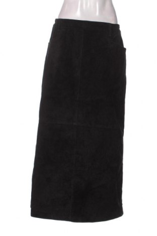 Kožená sukňa  Coldwater Creek, Veľkosť L, Farba Čierna, Cena  15,42 €