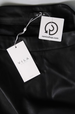 Δερμάτινη φούστα VILA, Μέγεθος M, Χρώμα Μαύρο, Τιμή 13,14 €